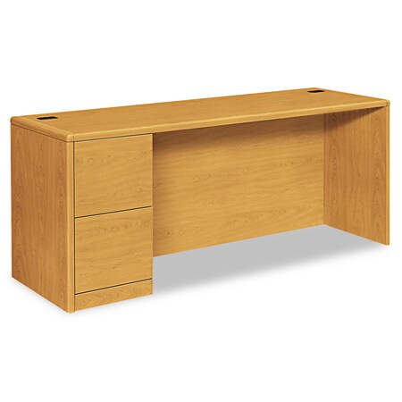 Hon Credenzas, 24 in D X 29.5" H, 72" W X Woodgrain Laminate, Harvest H10708L.CC